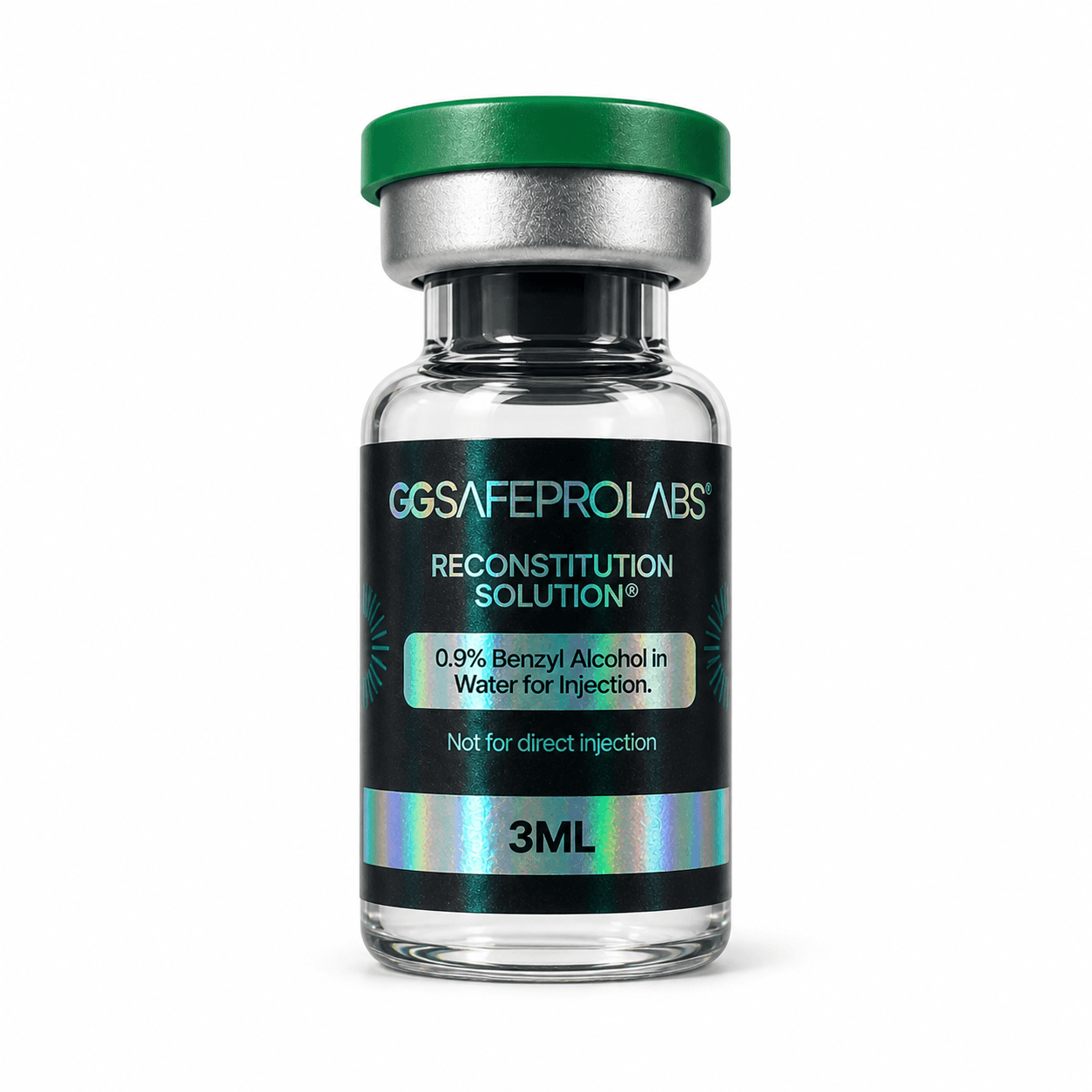 Água Bacteriostática 3ml SafeLabs – Peptídeos