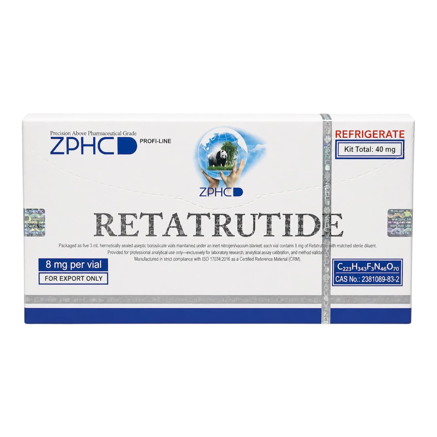 ZPHC Retatrutide 40mg – Reta
