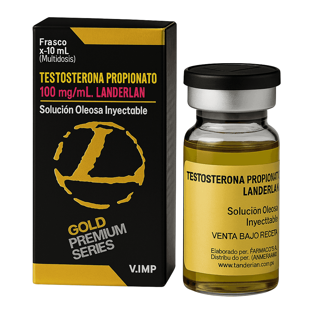 Landerlan Gold Testenat (Enantato de Testosterona) 250mg 10ml – Anabolizantes
