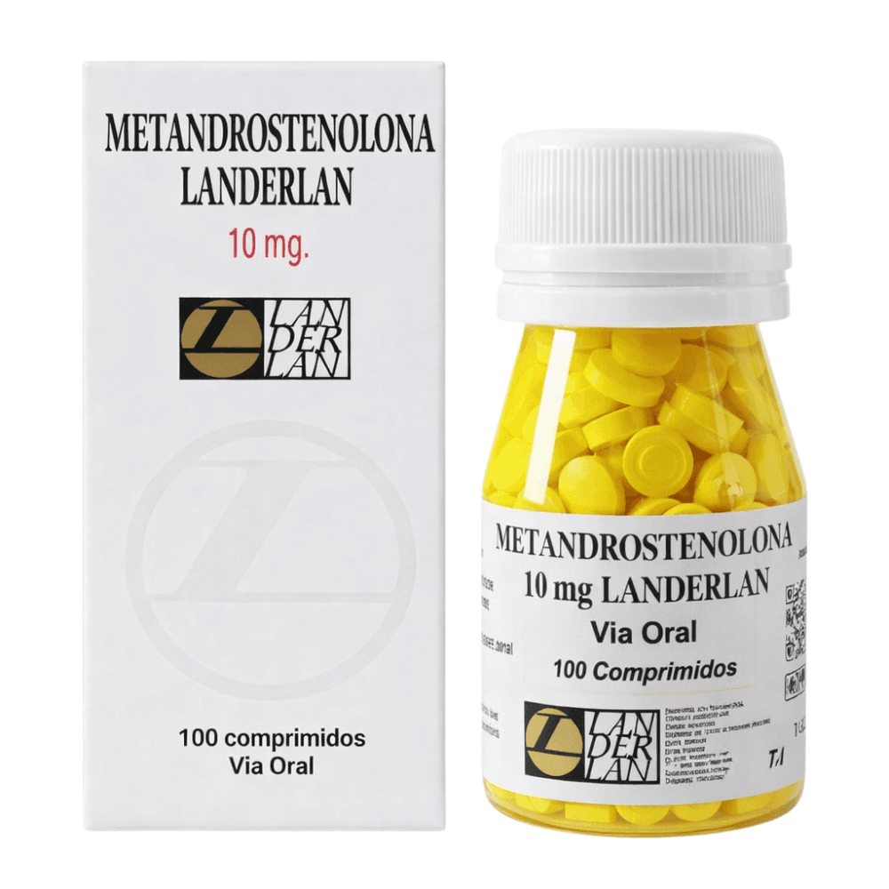 Landerlan Metandrostenolona 10mg 100 Comprimidos Dianabol