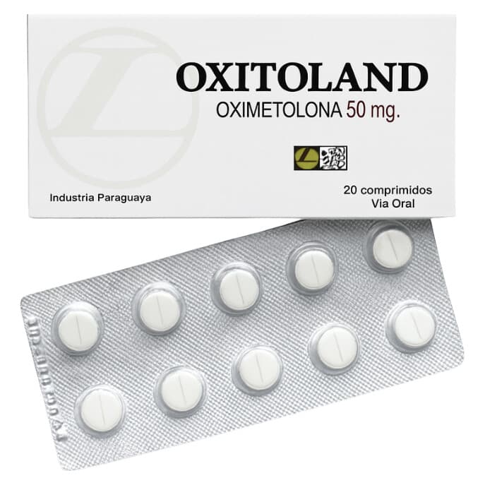 Landerlan Oxitoland Oximetolona 50mg 20 Comprimidos Hemogenin