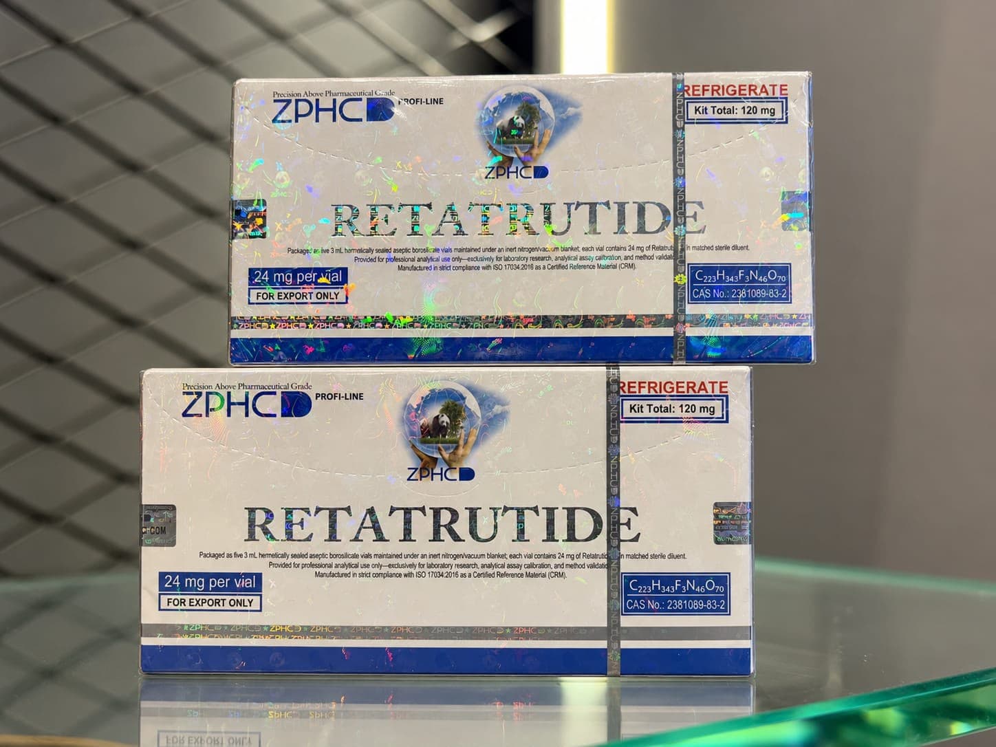 ZPHC Retatrutide 120mg — 5 Vials – Reta