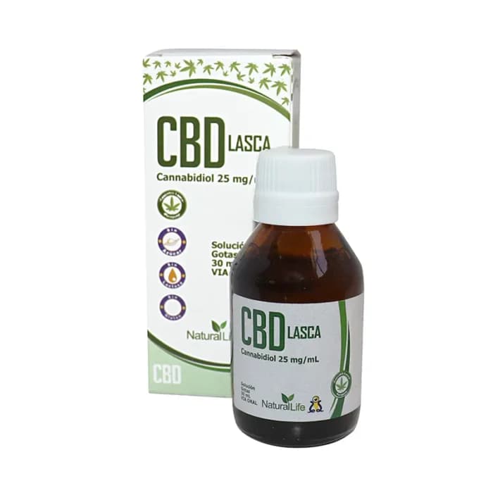 CBD Lasca 25mg/mL Gotas Orais 30ml – Suplementos
